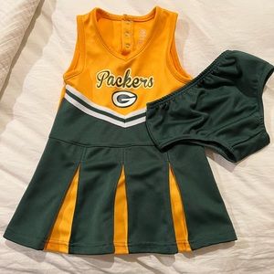 NFL Team Packers Cheerleader 4T Dress